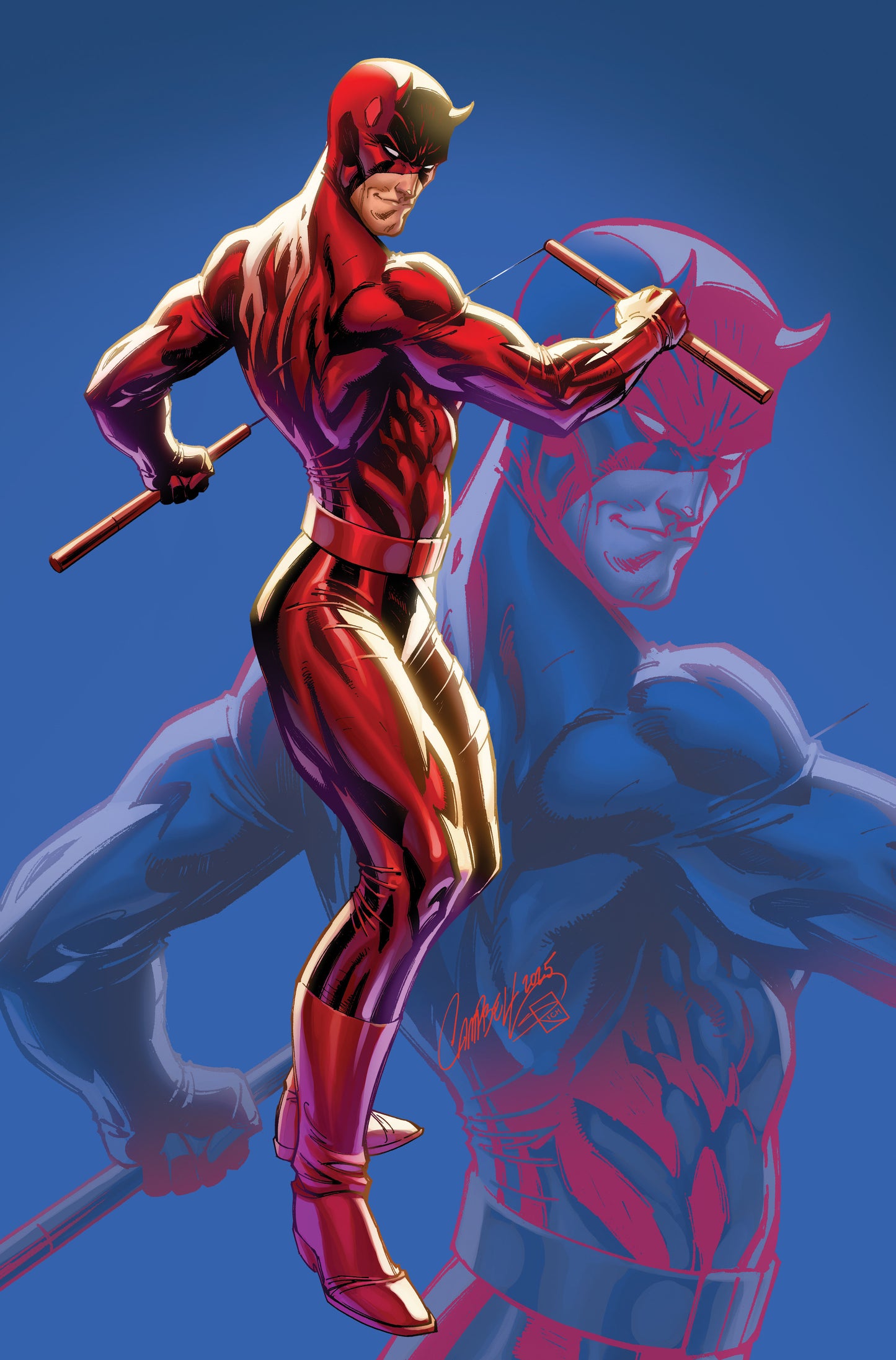 Daredevil #24 J. Scott Campbell Just Spectacular Collection Full Art Variant