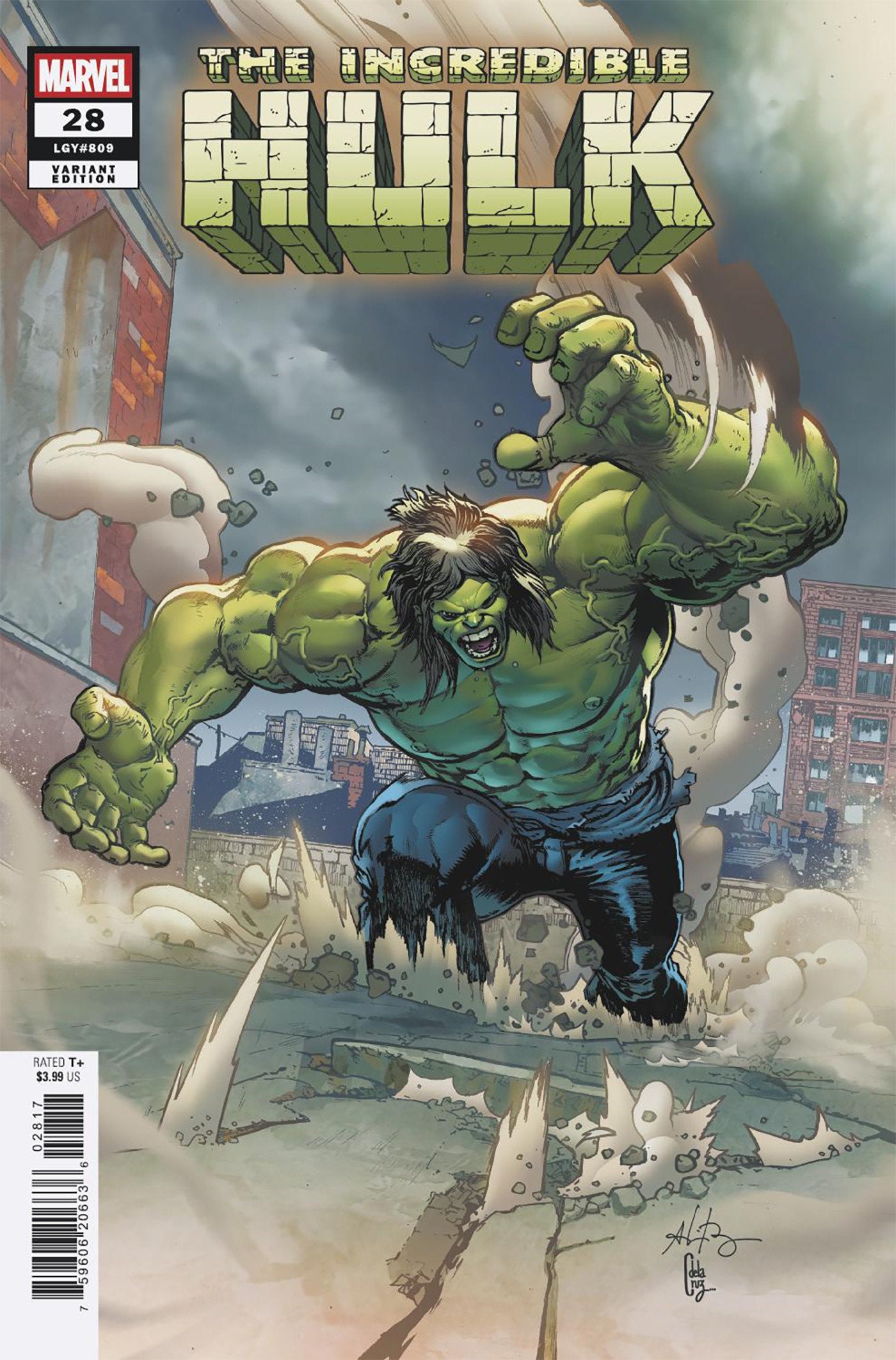 Incredible Hulk #28 Andrei Bressan Variant 1:25