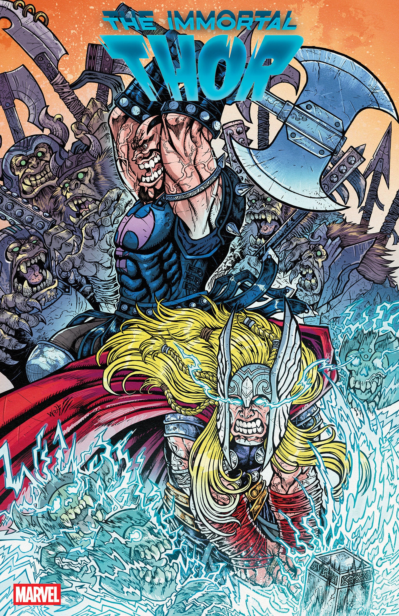 Immortal Thor #23  25 COPY INCV MARIA WOLF VAR