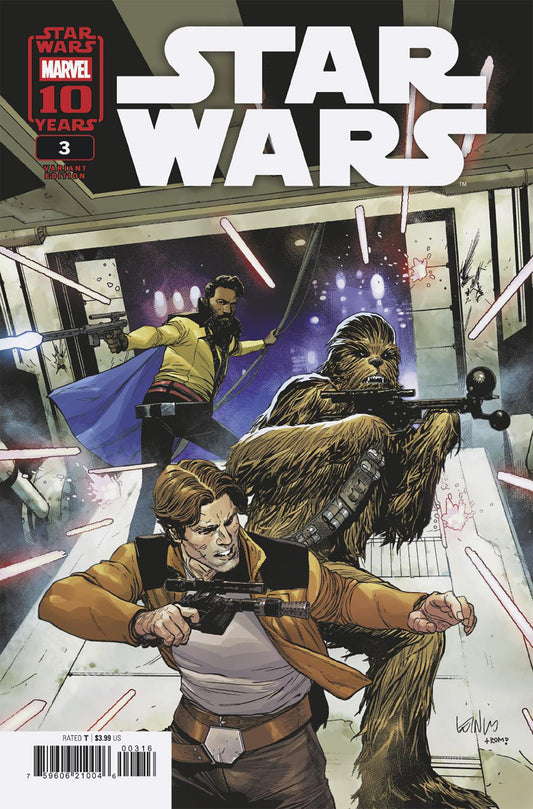 Star Wars #3 25 COPY INCV LEINIL YU VAR