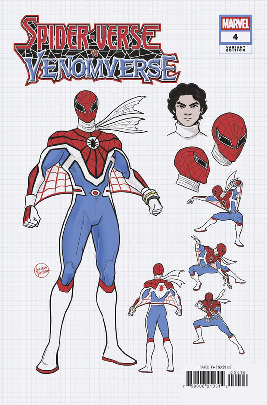 Spider-Verse vs. Venomverse #4 Luciano Vecchio Design Variant 1:10
