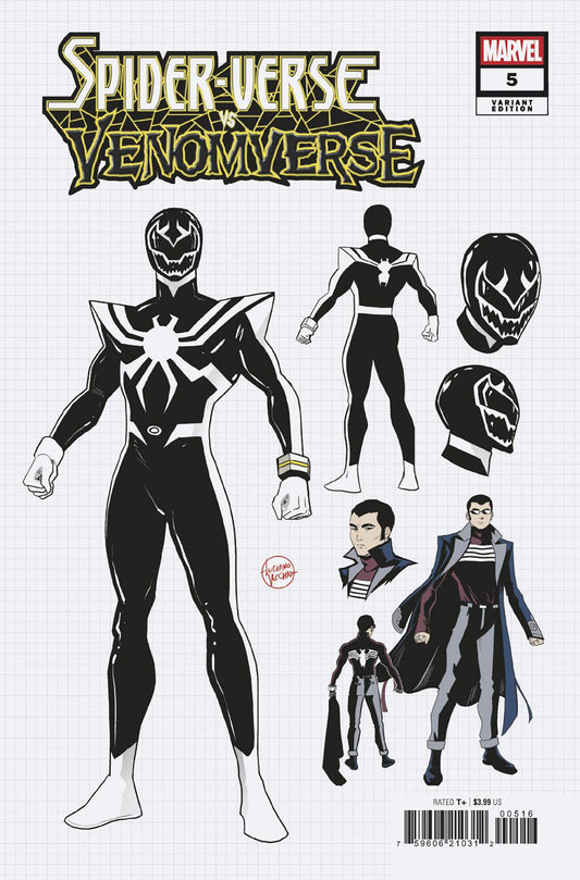 Spider Verse vs. Venomverse #5 Luciano Vecchio Design Variant 1:10
