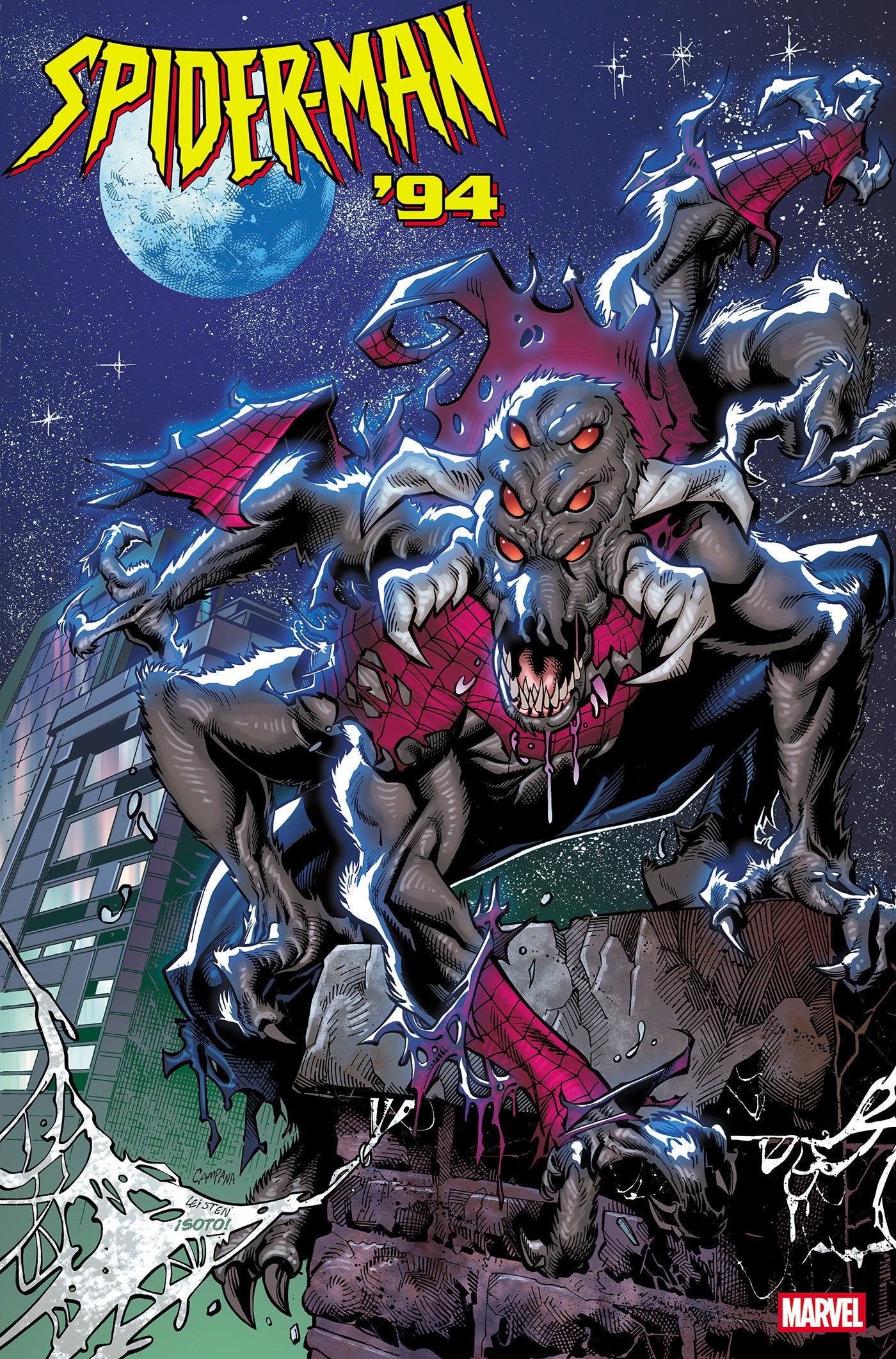 Spider Man '94 #2 Chris Campana Variant 1:25