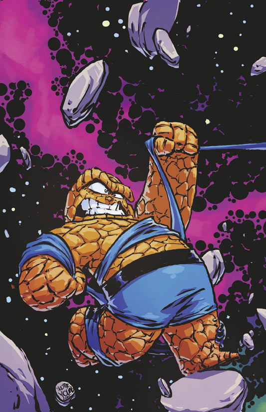 Fantastic Four #1 Skottie Young Ratio Virgin 2nd Print Variant 1:25