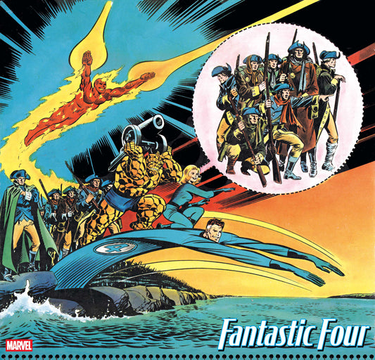 Fantastic Four #12 Joe Sinnott Bicentennial Calendar Hidden Gem Variant 1:50