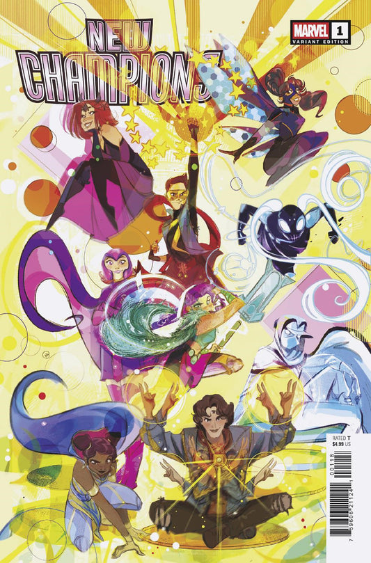 New Champions #1 25 Copy Variant Edition Nicoletta Baldari Variant