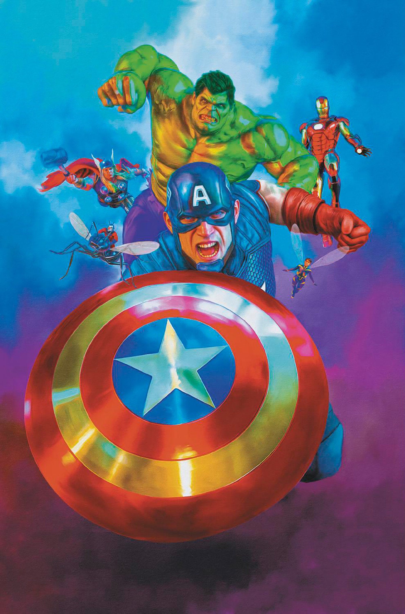 Captain America #12 Classified Artist Magic: The Gathering Full Art Variant [Arm]  1:50