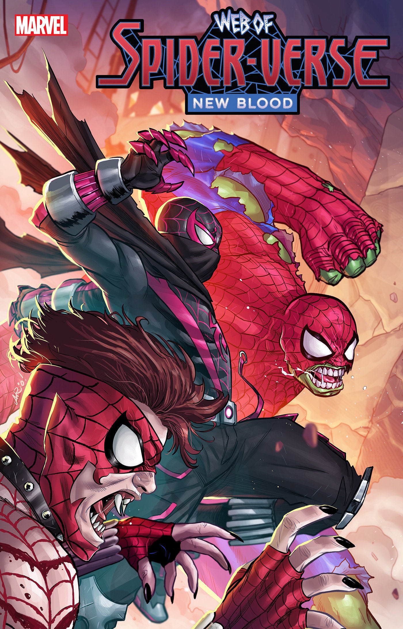 Web Of Spider-Verse New Blood #1 Ario Anindito Connect Variant