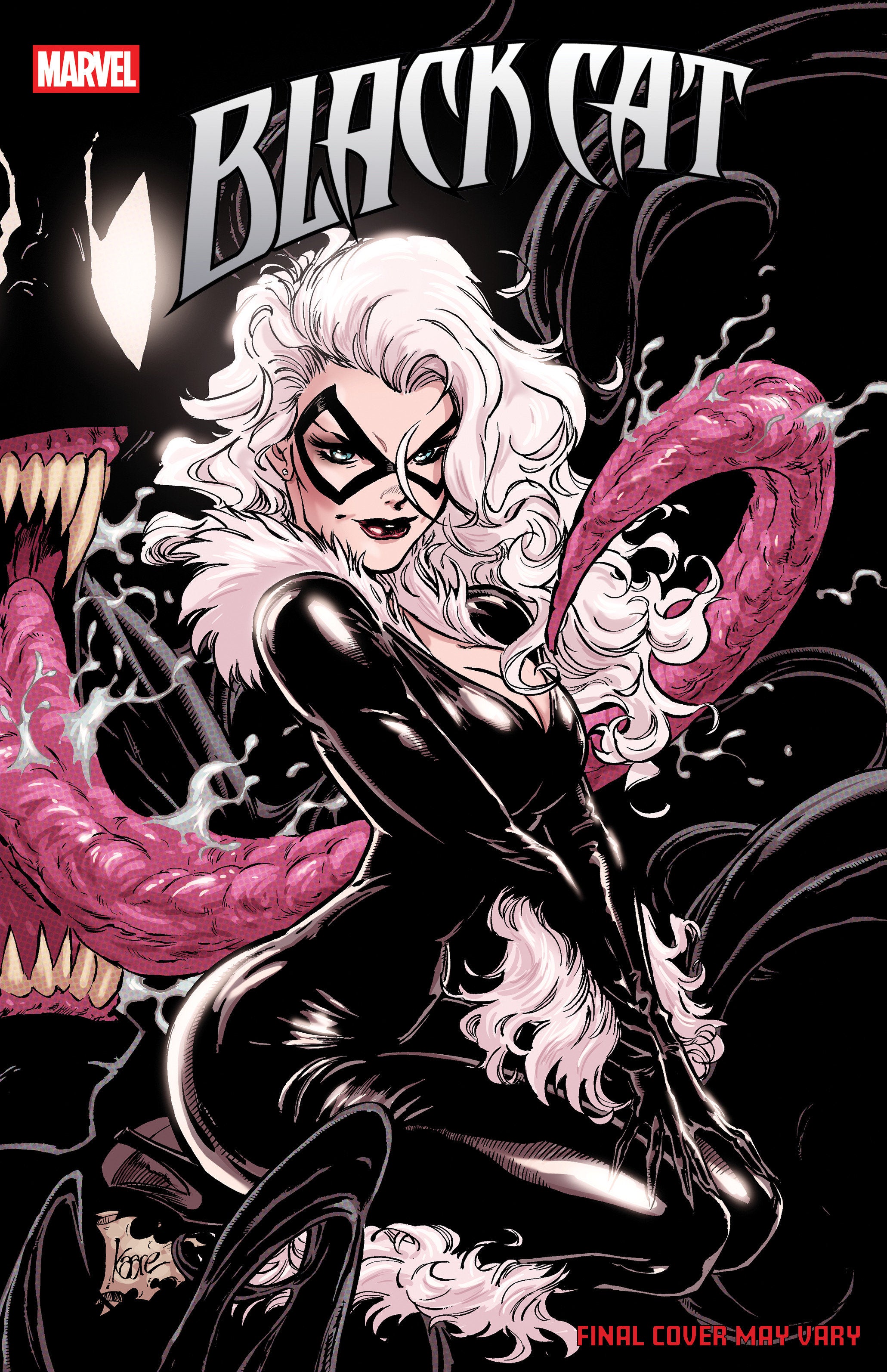 BLACK CAT 1・2です。 Black Cat #8 Kaare Andrews 2 Part Connecting Variant – Comics