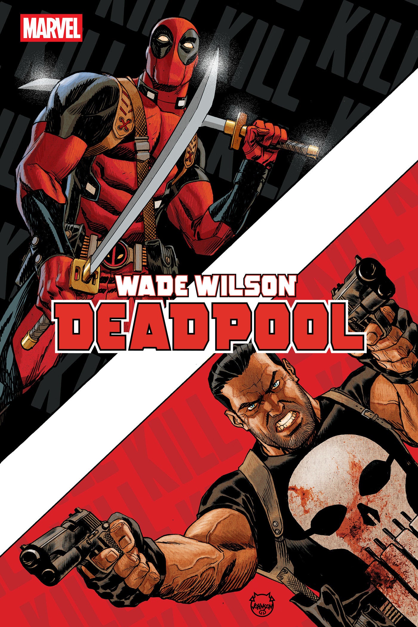 Wade Wilson: Deadpool #8 Dave Johnson Variant [Bg] 1:25