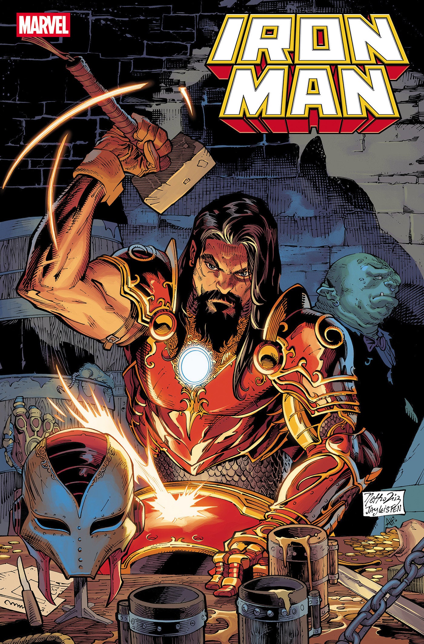 Iron Man #8 Netho Diaz Isekai Variant
