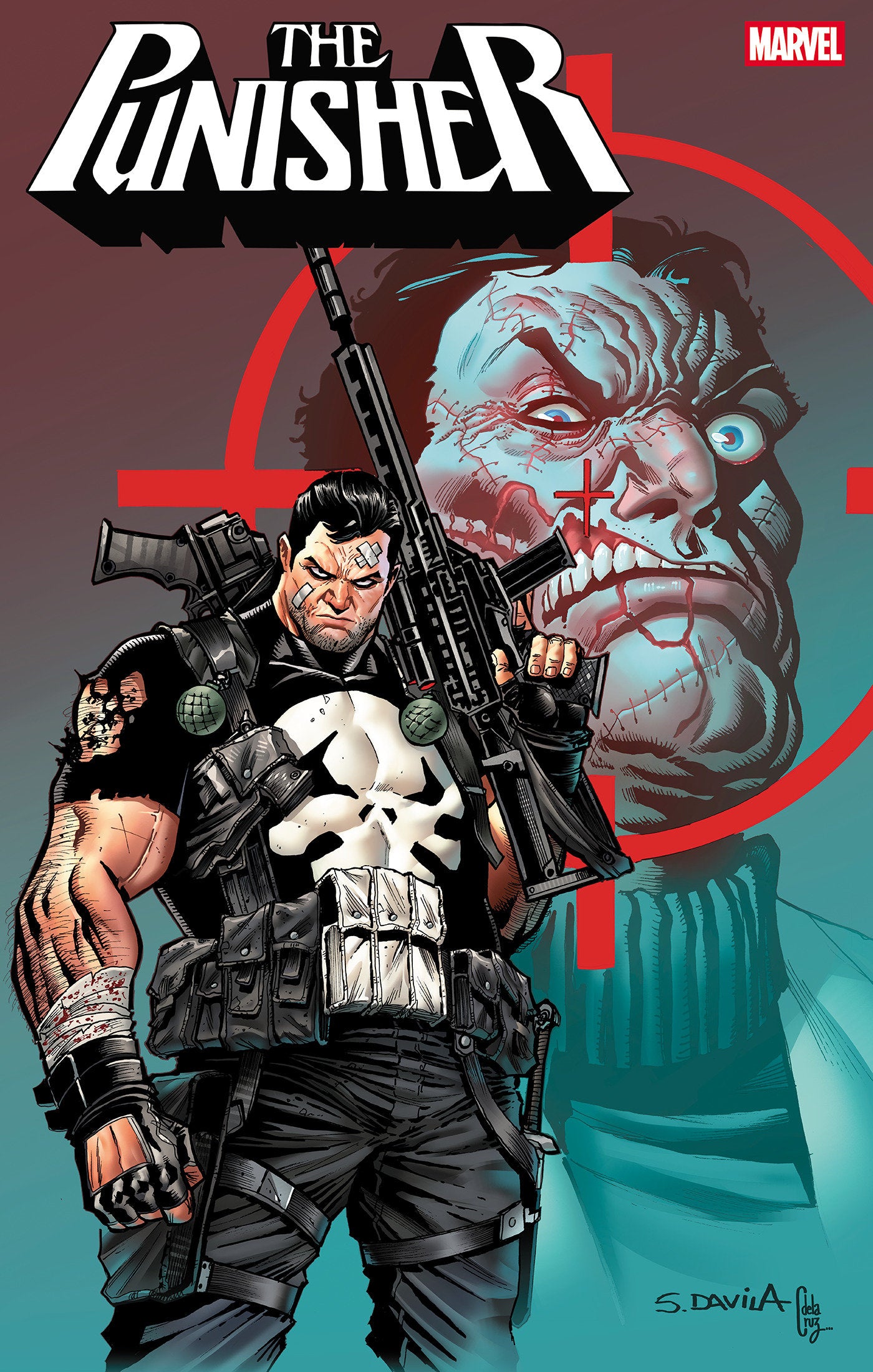 Punisher #5 Sergio Davila Variant 1:25
