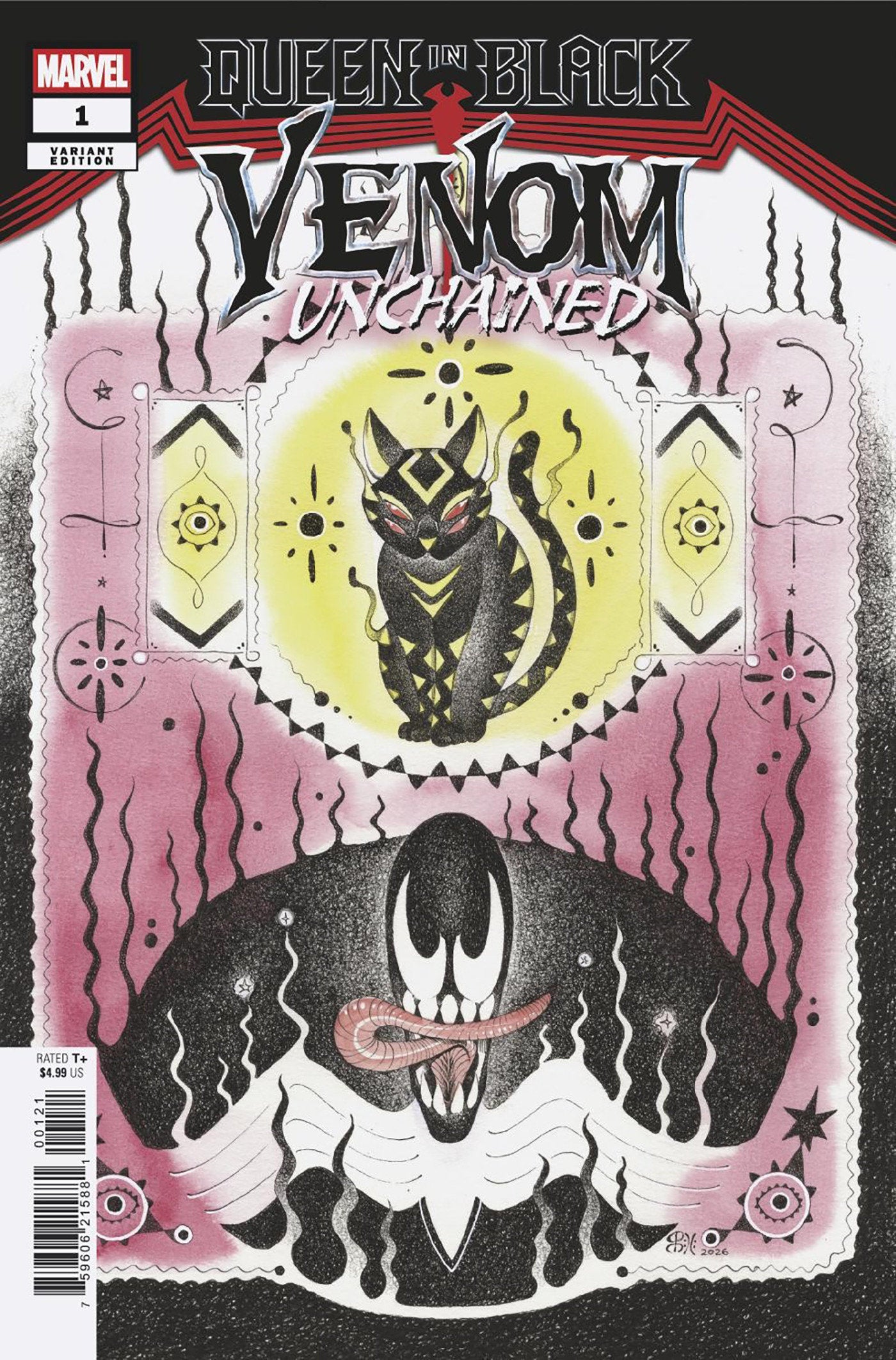Queen In Black: Venom Unchained #1 Peach Momoko Variant [Qib]