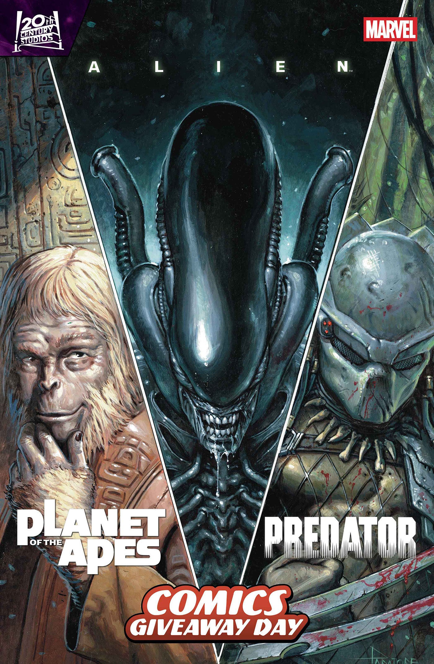 Alien, Predator, & Planet Of The Apes #1 CGD 2026 FCBD