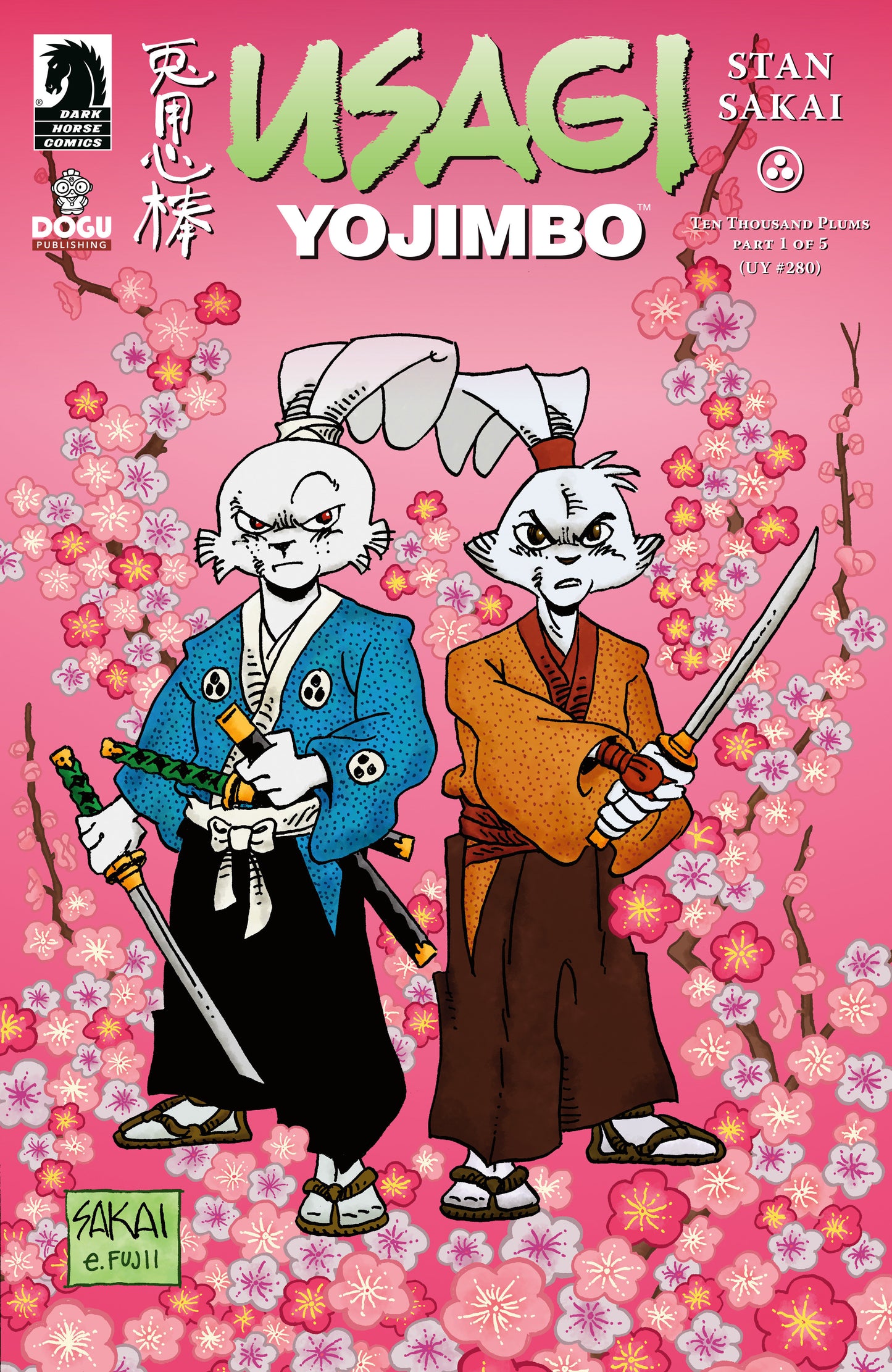 Usagi Yojimbo Ten Thousand Plums #1 Cover A Sakai