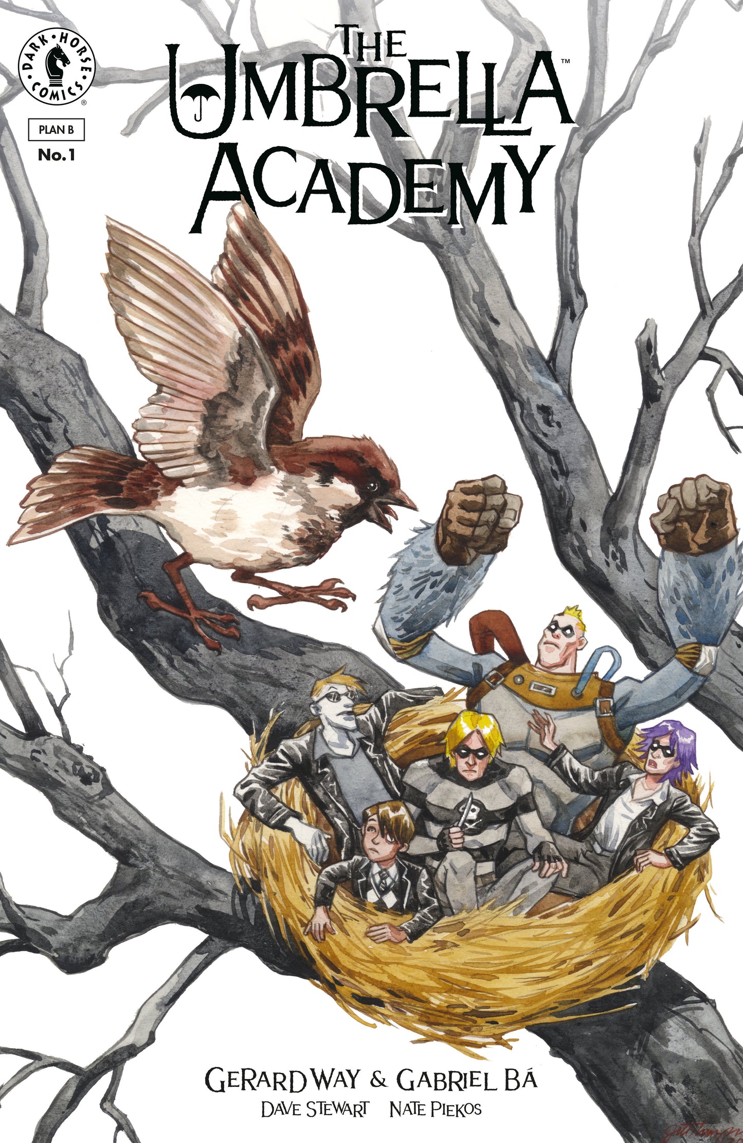 The Umbrella Academy: Plan B #1 (Cover G) (Jill Thompson)