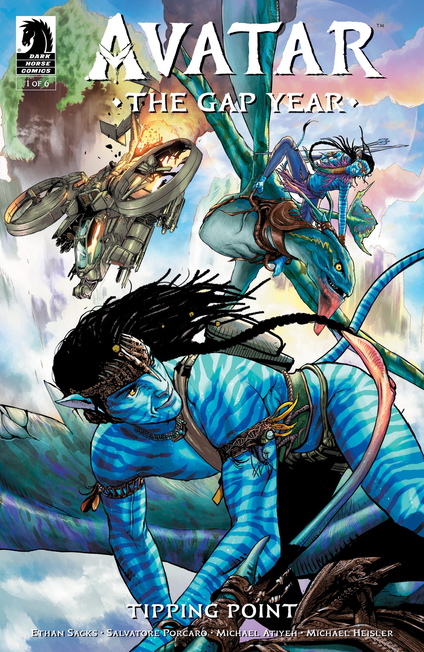 Avatar: The Gap Year  Tipping Point #1 (Cover A) (Salvatore Porcaro)