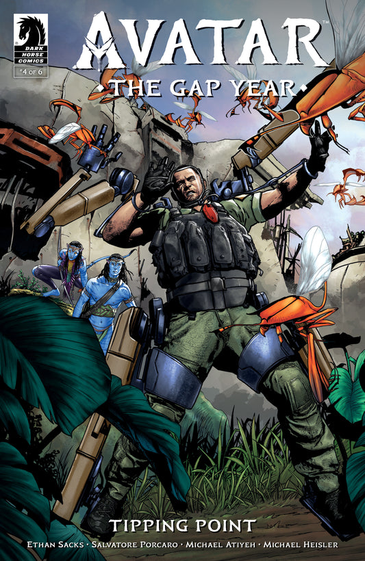 Avatar: The Gap Year  Tipping Point #4 (Cover A) (Salvatore Porcaro)