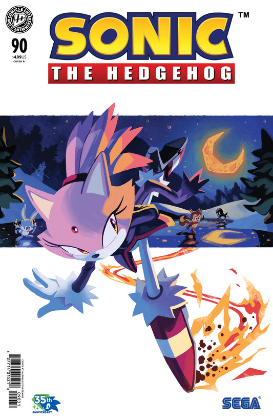 Sonic The Hedgehog #90 Variant Ri (15) (Fourdraine)
