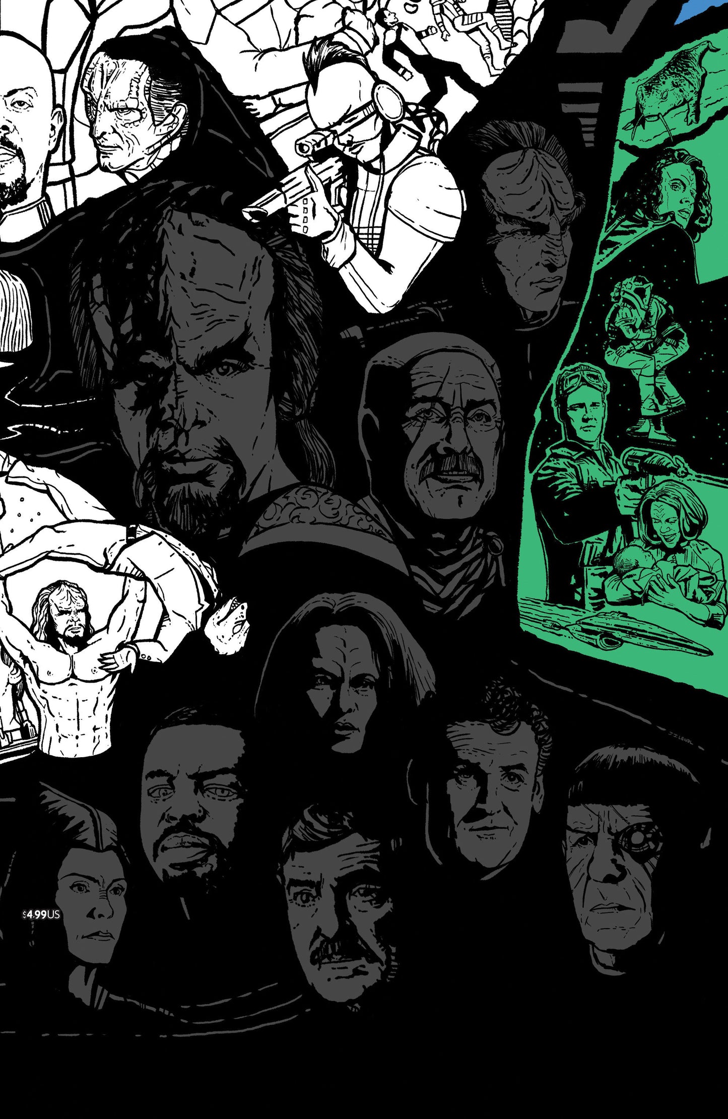 Star Trek #32 Variant Ri (10) (Lendl Full Art)