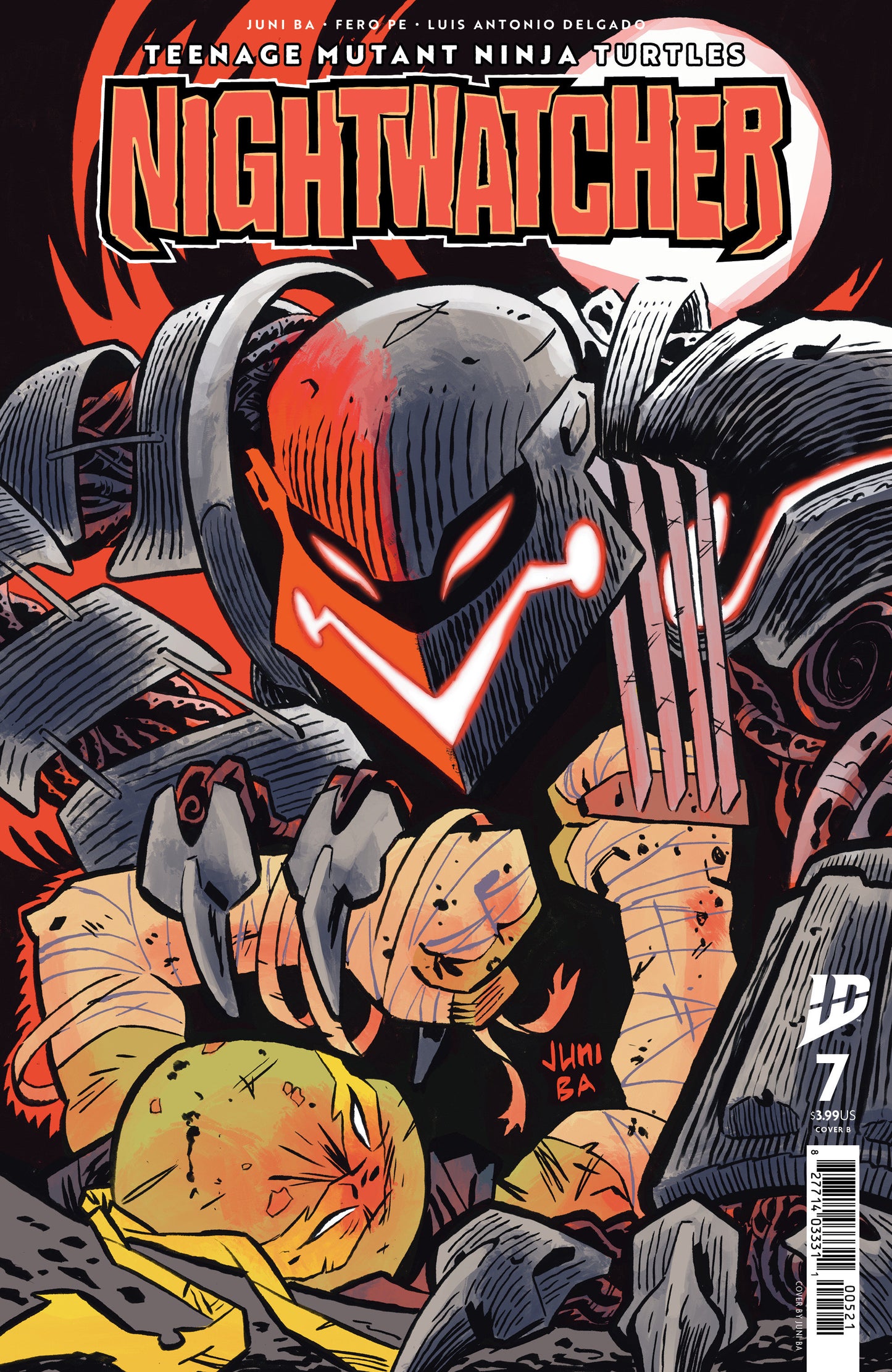 Teenage Mutant Ninja Turtles: Nightwatcher #7 Variant B (Ba)