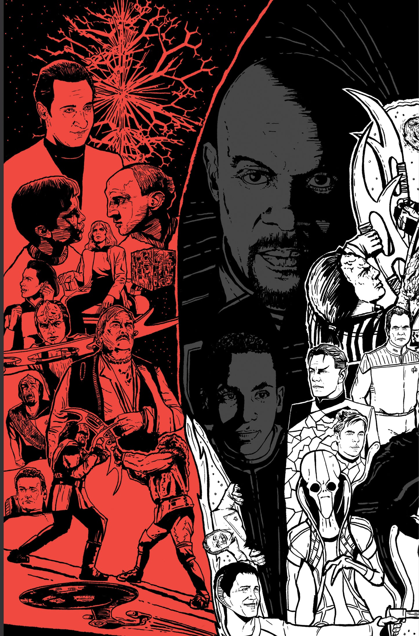 Star Trek: Lore War #1 Variant Ri (10) (Lendl Full Art)