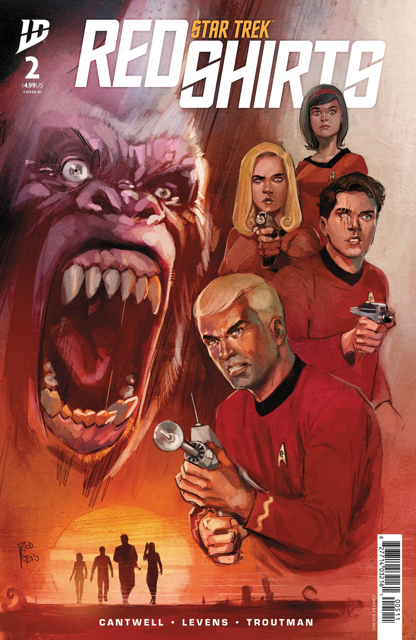 Star Trek: Red Shirts #2 Variant Ri (10) (Reis)