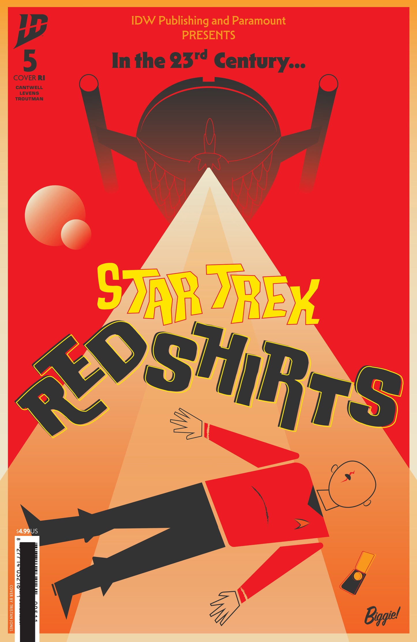 Star Trek: Red Shirts #5 Variant Ri (10) (Biggie)