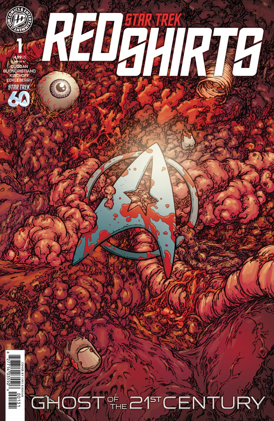 Star Trek: Red Shirts  Ghost Of The 21st Century #1 Variant Ri (15) (Burnham)
