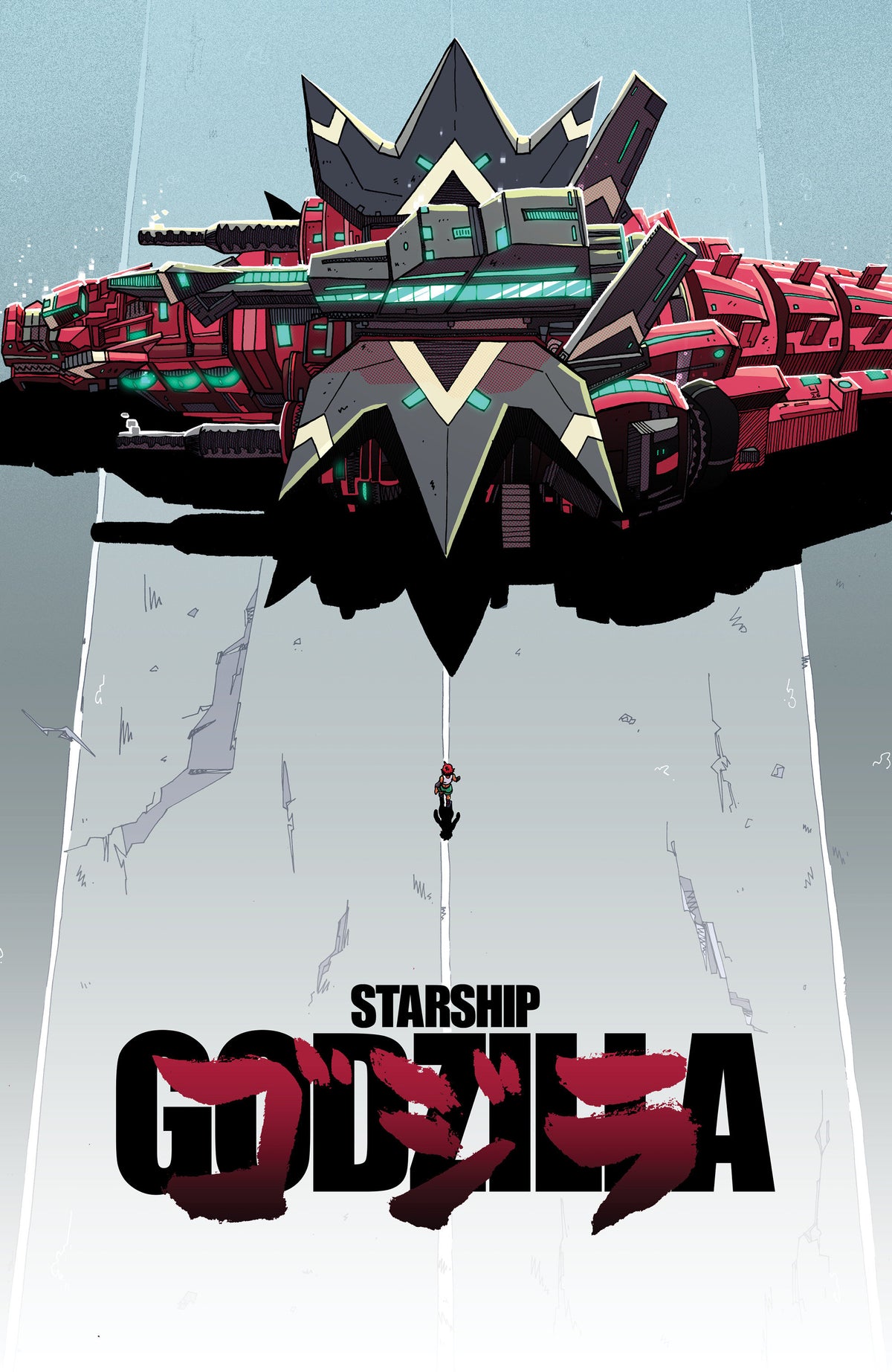 Starship Godzilla: Invasion X [Kai Sei Era] #1 Variant Ri (10) (Joyce Movie Homage Cover)