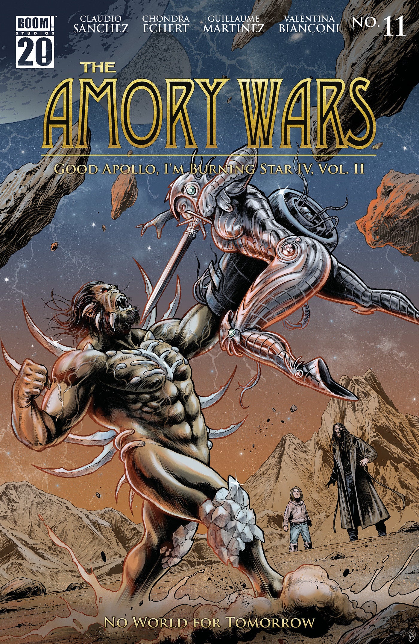 The Amory Wars: No World For Tomorrow #11 A Main (Dressed, Gugliotta)