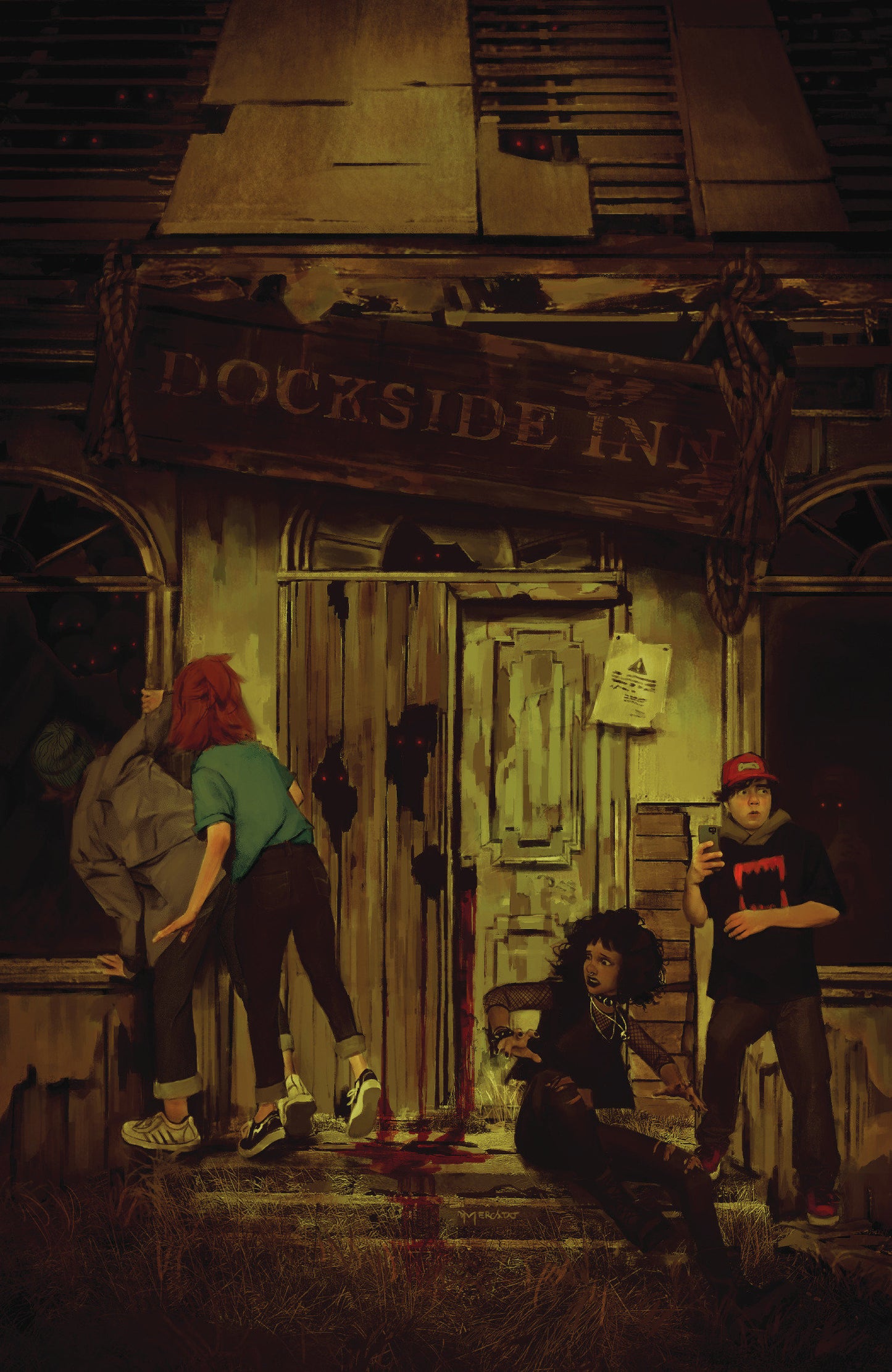 The Graveyard Club: Fresh Blood #1 I Unlockable Variant (Full Art, Mercado)