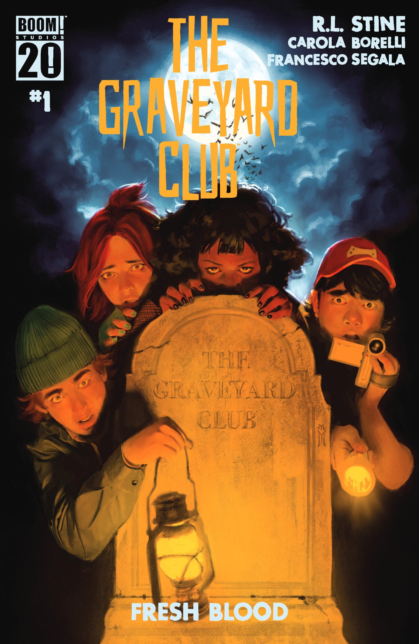 The Graveyard Club: Fresh Blood #1 C Boom 20th Anniversary Variant (Dressed, Mercado)