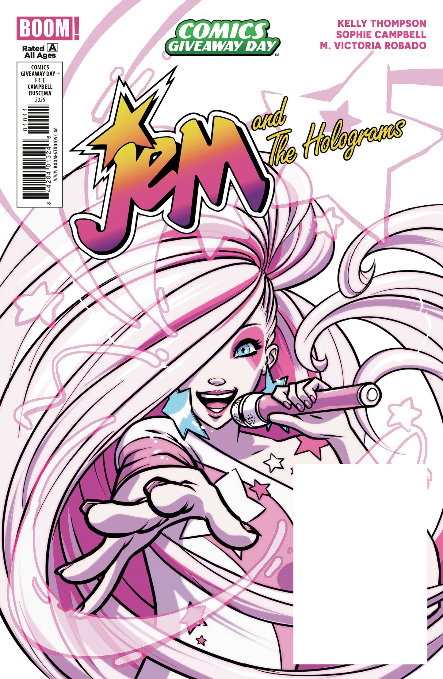 Jem And The Holograms/My Little Pony Flipbook CGD 2026 FCBD