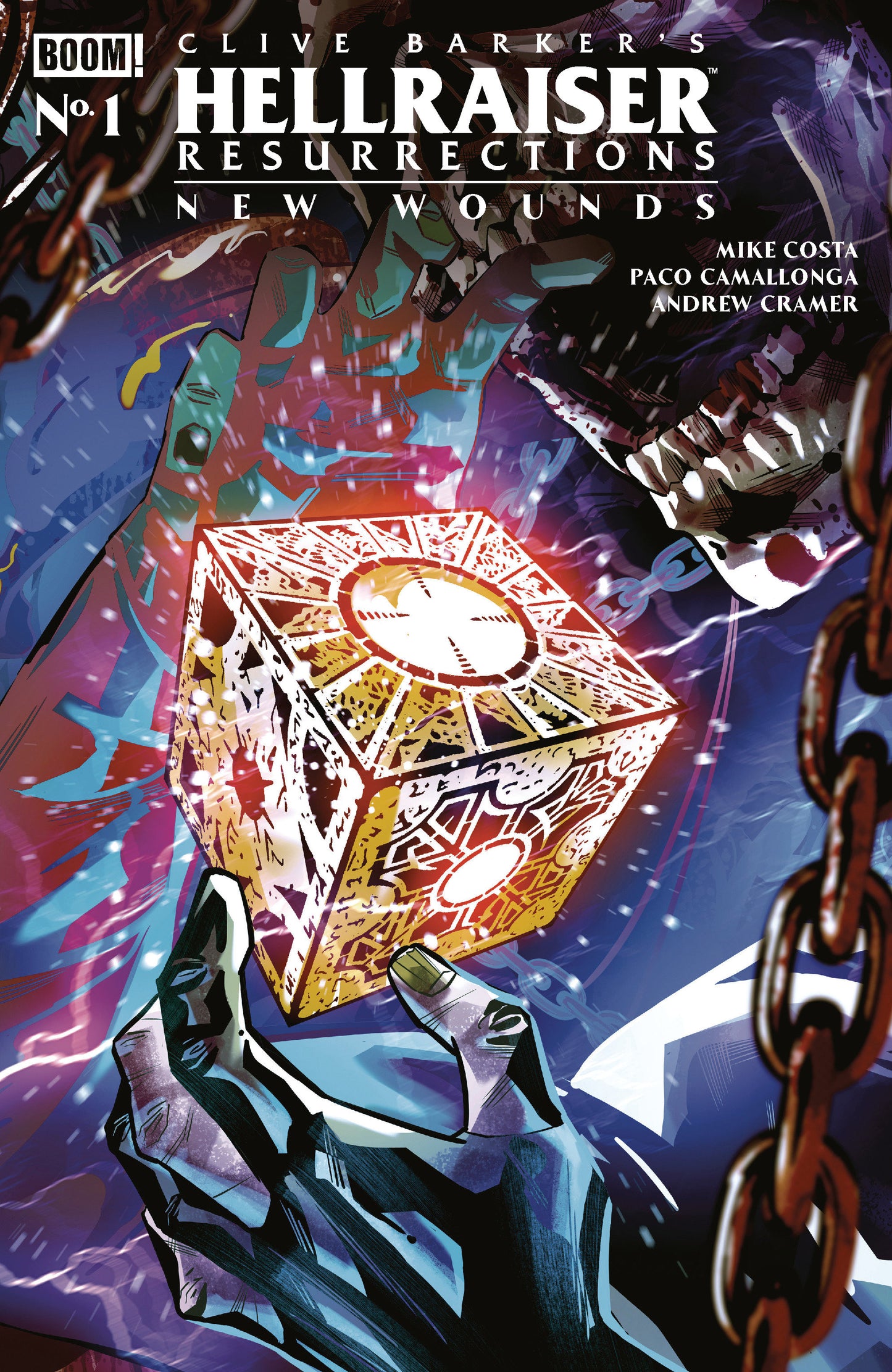 Hellraiser: Resurrections   New Wounds #1 B Variant (Dressed, Sabbatini)