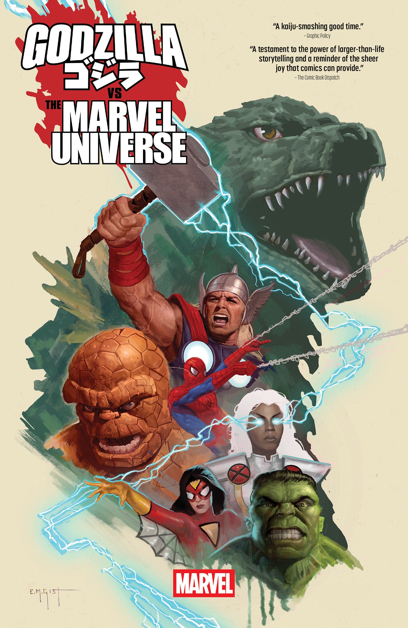 Godzilla vs. The Marvel Universe TP