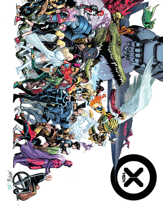 Fall Of The House Of X/Rise Of The Powers Of X Omnibus Pepe Larraz Cover [Direct Market Only]