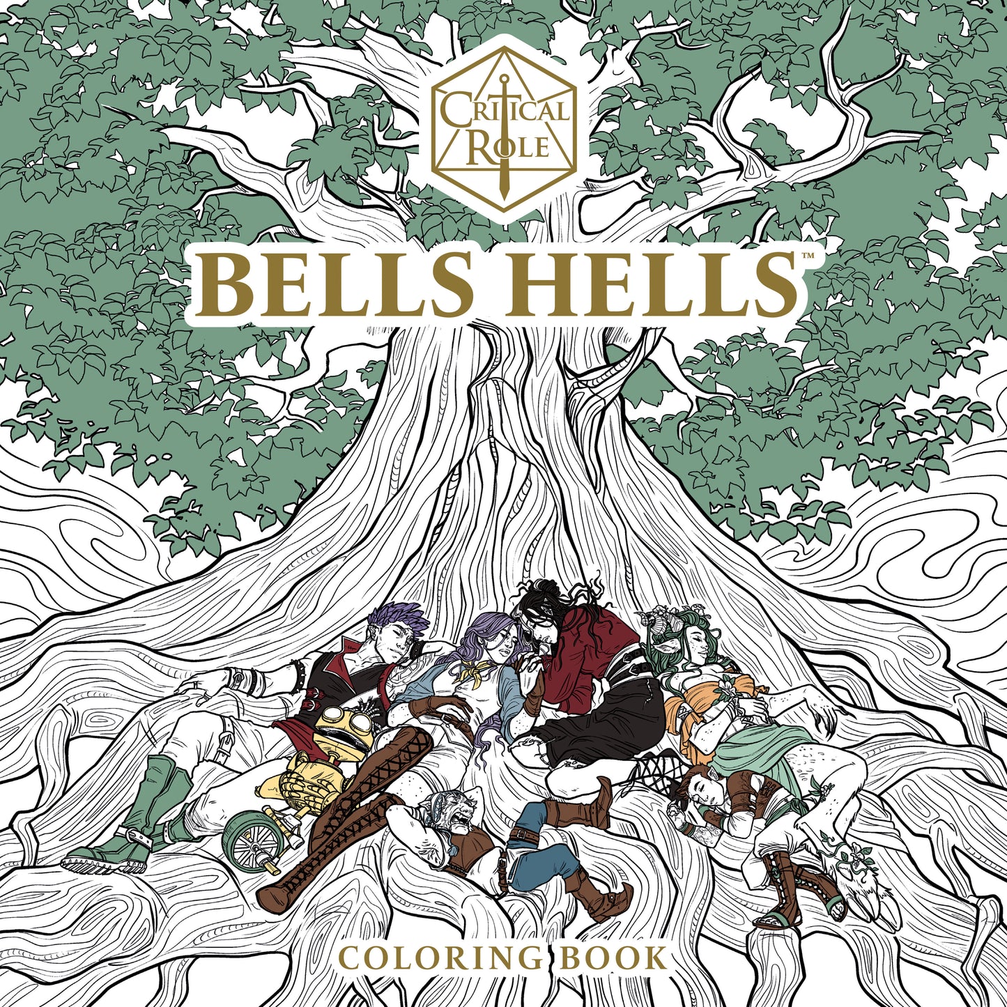 Critical Role: Bells Hells Coloring Book