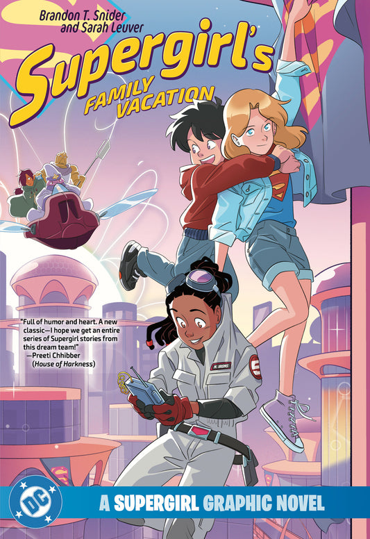 Supergirls Family Vacation A Supergirl Graphic Novel TPB