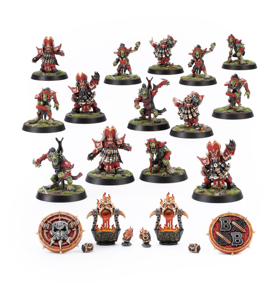 Blood Bowl: Chaos Dwarf: Zharr-Naggrund Ziggurats