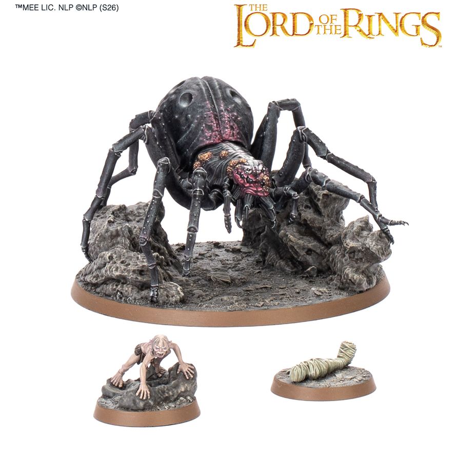 The Path of Cirith Ungol: Shelob and Gollum