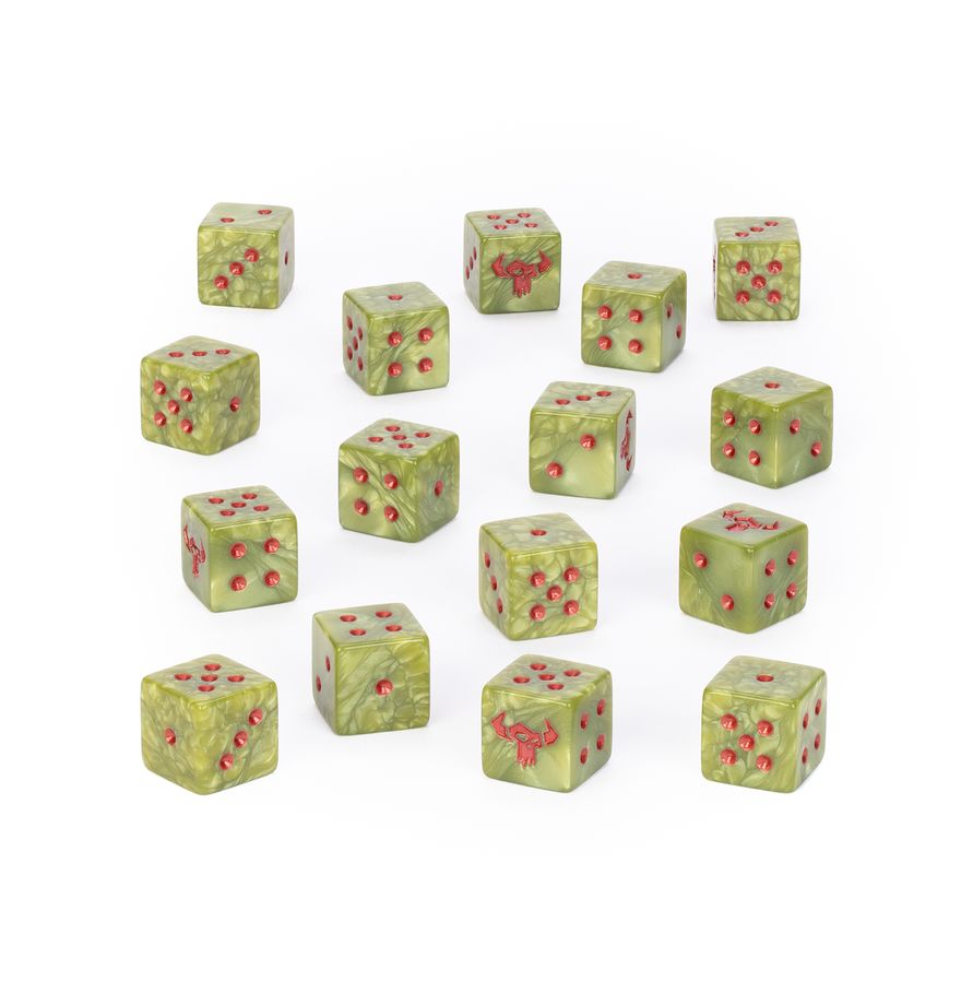 Dice Set: Orks (11th Ed)
