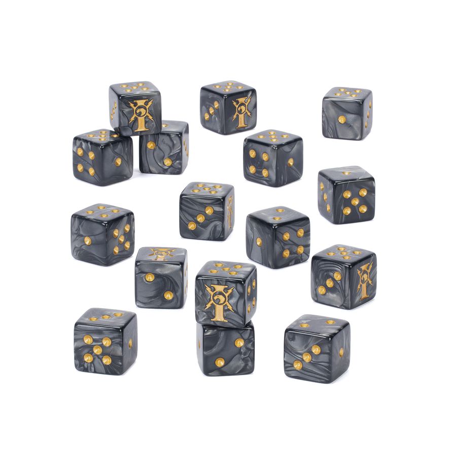 Dice Set: Adeptus Custodes (11th Ed)