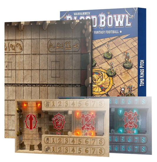 Blood Bowl Tomb Kings Team Pitch And Dugout