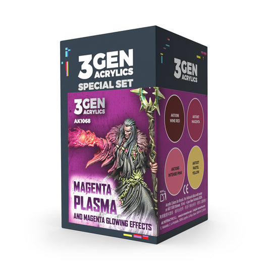 Wargame Colour Set: Magenta Plasma & Glowing Effects