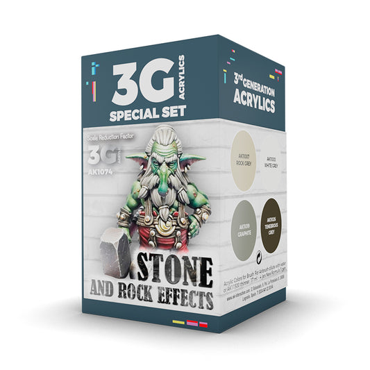 Wargame Colour Set: Stone and Rock Effects