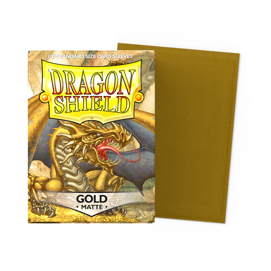 Dragon Shield – Matte Gold (100)