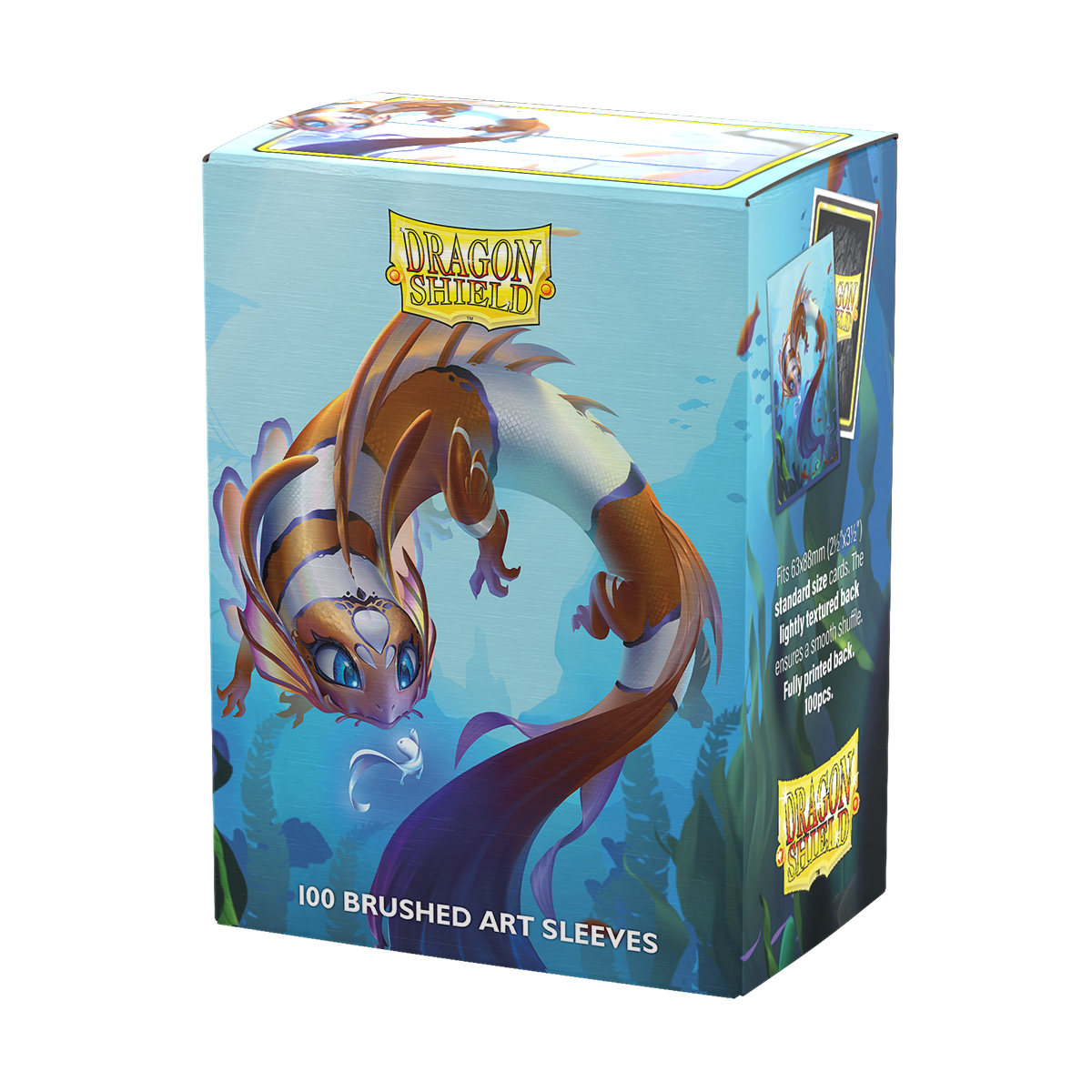 Dragon Shield Standard Brushed Art Sleeves – The Cinderfin (100)