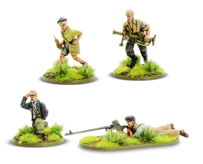 Bolt Action - French Resistance PIAT & Anti-tank rifle teams