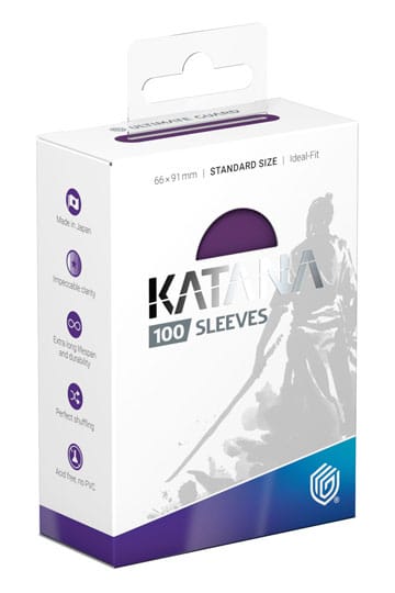 Ultimate Guard Katana Sleeves Standard Size Iris Bloom (100)
